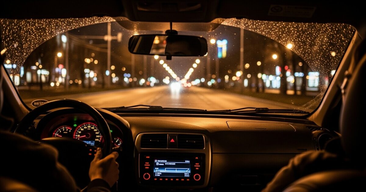 שיעורי נהיגה בערב