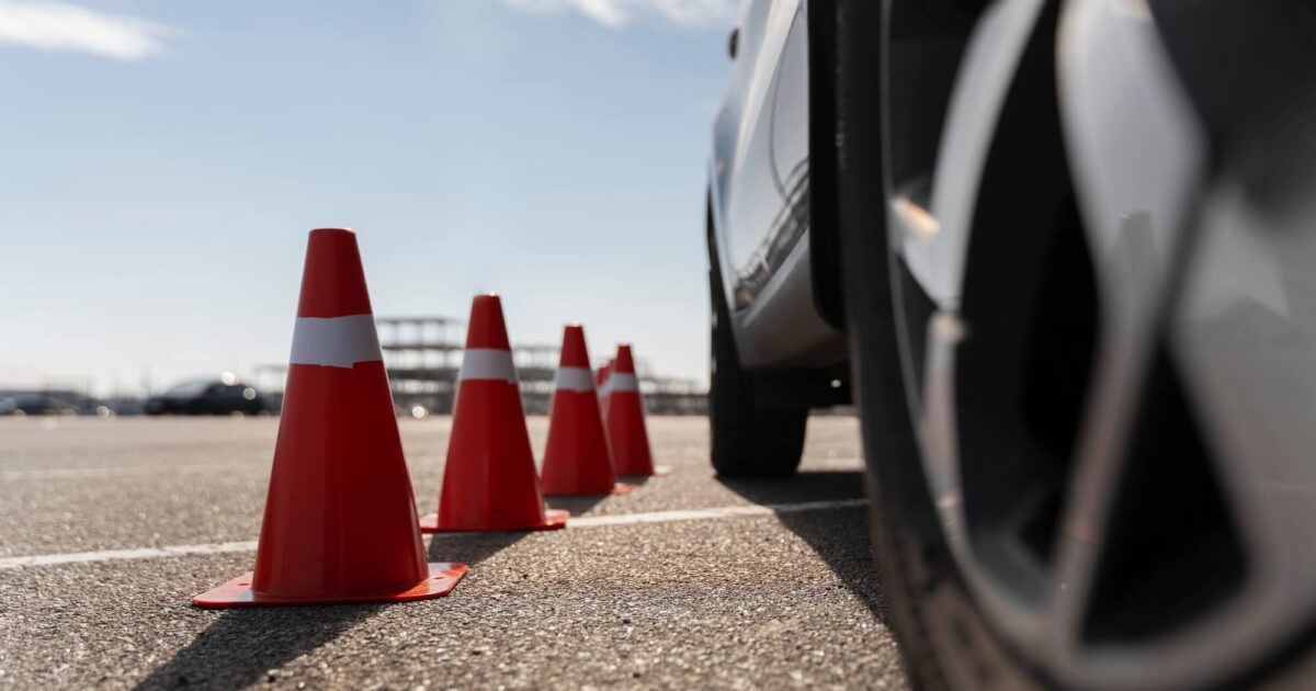 traffic-cones-car-driving-license-test